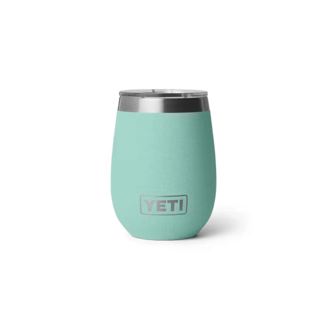 YETI Rambler 10 oz Wine Tumbler with DuraSip Ceramic Lining - Sea Stone