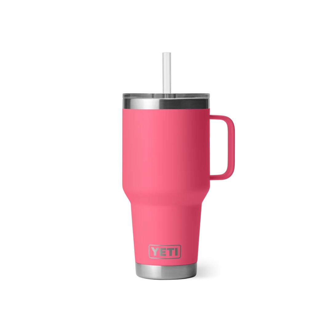 YETI Rambler 35 oz Straw Mug with Straw Lid - Tropical Pink