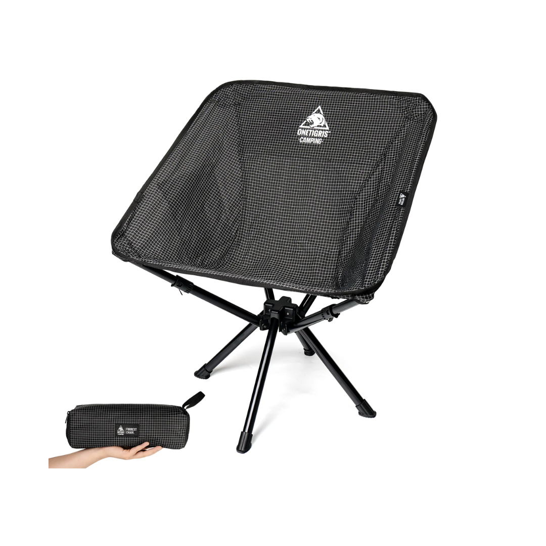 OneTigris Forrest Lightweight Camping Chair 10 - Black
