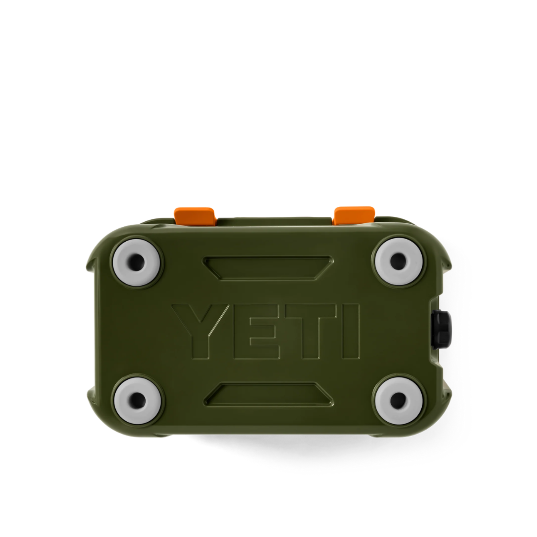 YETI Roadie 15 Hard Cooler - Olive/King Orange