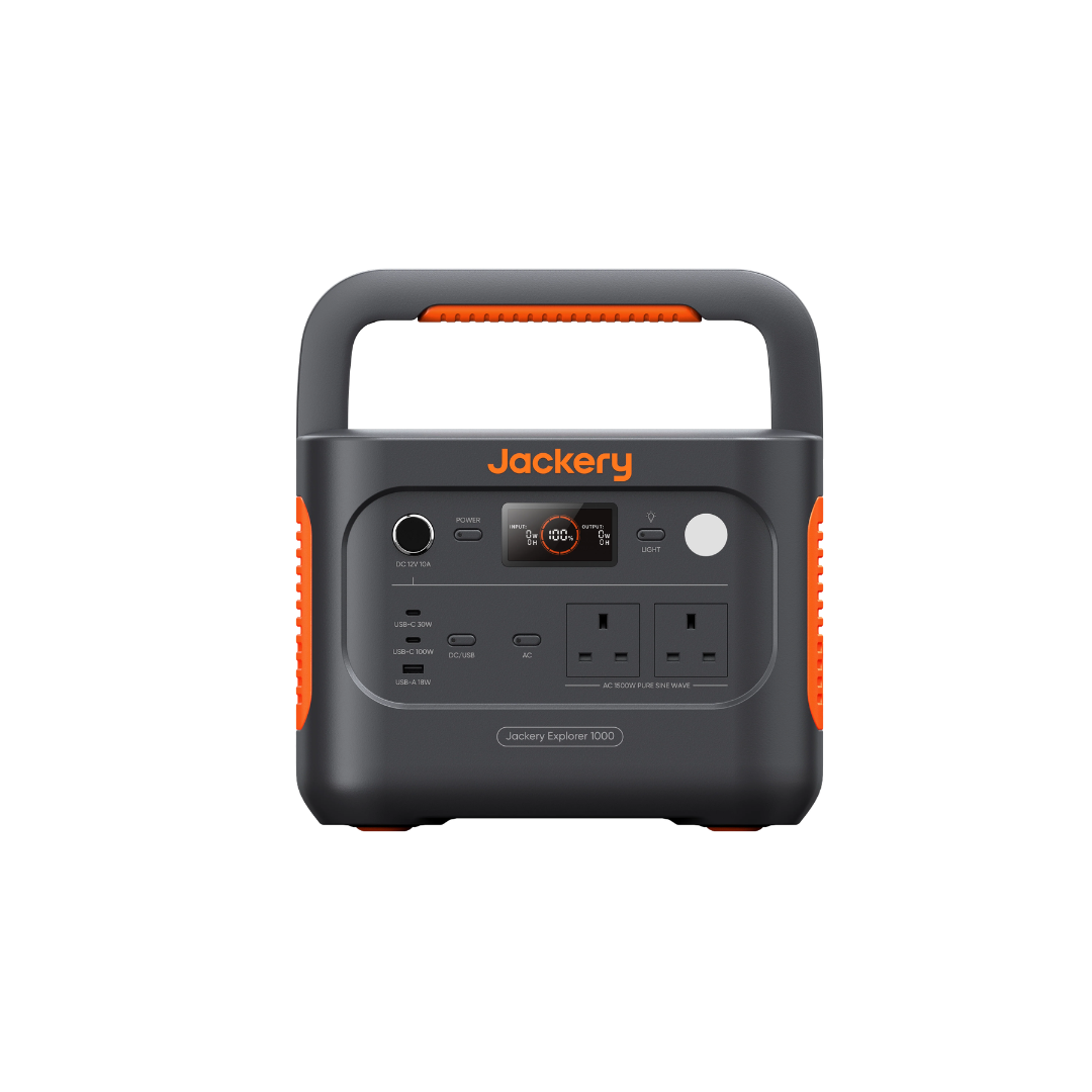 Jackery Explorer 1000 v2 Portable Power Station - 1070Wh, AC 1500W