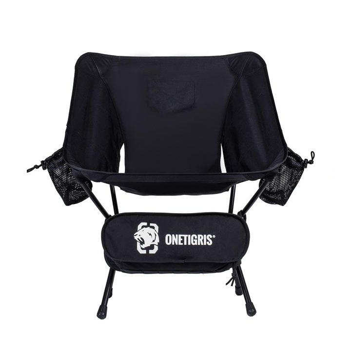 OneTigris Customized Foldable Chair 04 - Black-Goritta Works Sdn. Bhd. 202501017603 (1619017-X)