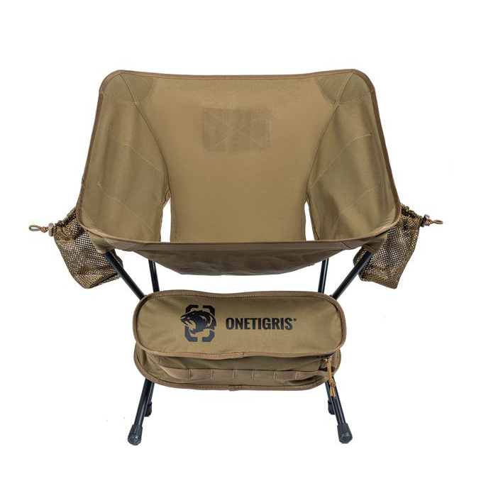 OneTigris Customized Foldable Chair 04 - Coyote Brown-Goritta Works Sdn. Bhd. 202501017603 (1619017-X)
