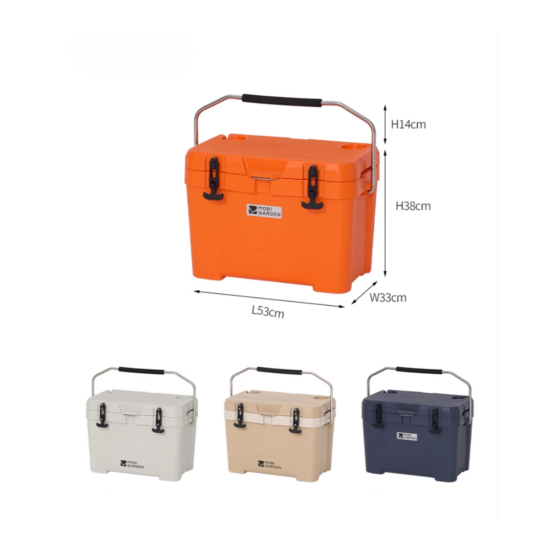 Mobi Garden 25L Cooler Box - Orange