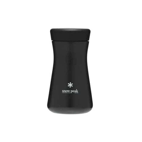 Snow Peak Stainless Vacuum Bottle Tsuzumi 350 - Black-Goritta Works Sdn. Bhd. 202501017603 (1619017-X)