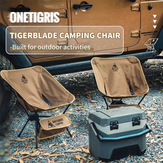 OneTigris Tigerblade Camping Chair 05 - Grey