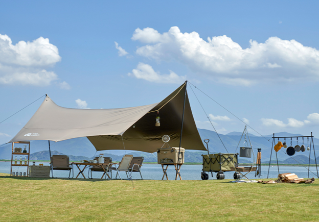 Mobi Garden YJ Folding Wagon S2 - Olive Green