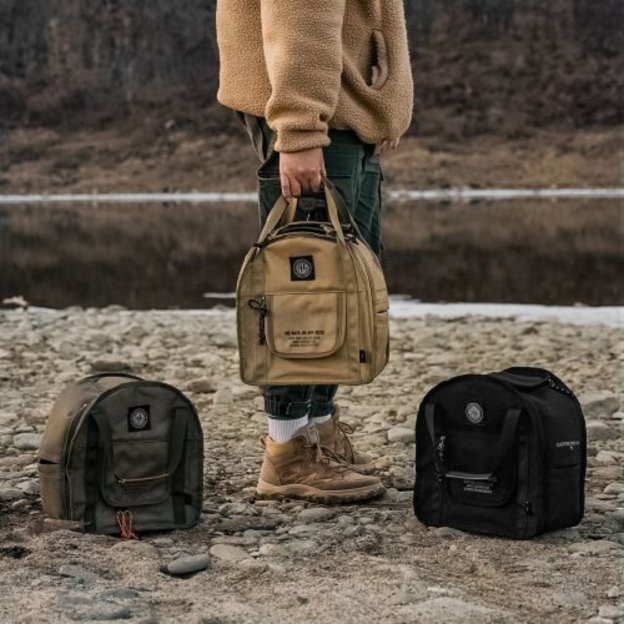 KZM New Field Reel Bag - Tan