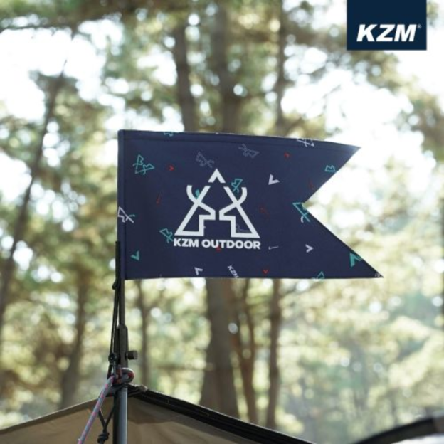 KZM Tarp Flag 2P Set