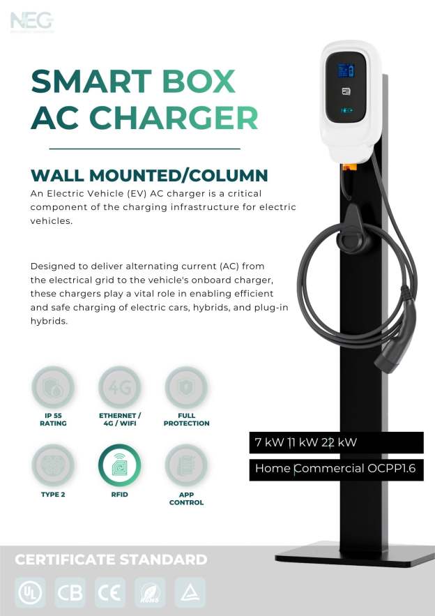 NEG Smart Box AC Charger | Suitable for EV car