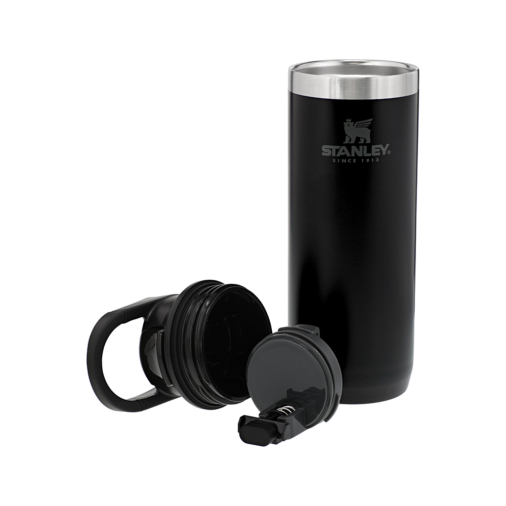 Stanley Adventure Switchback Travel Mug 12oz - Matte Black-Goritta Works Sdn. Bhd. 202501017603 (1619017-X)
