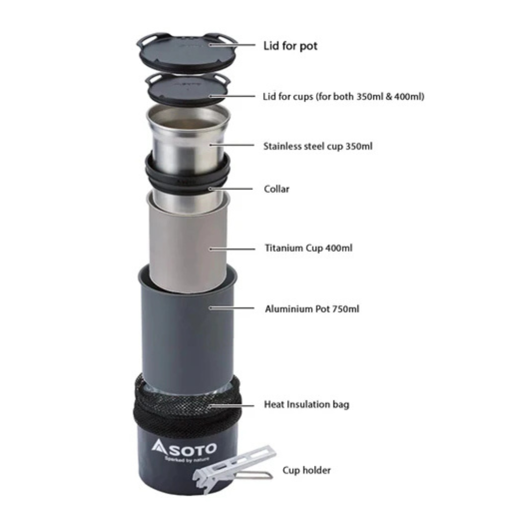 SOTO Thermostack Cooker Combo