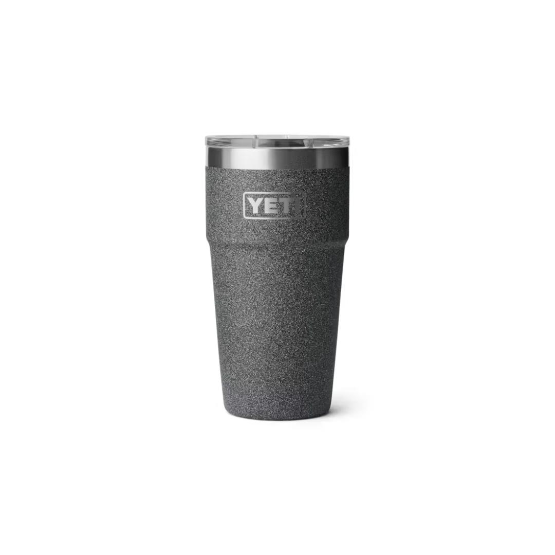 YETI Rambler 20 oz Stackable Cup with MagSlider™ Lid - Black Stone
