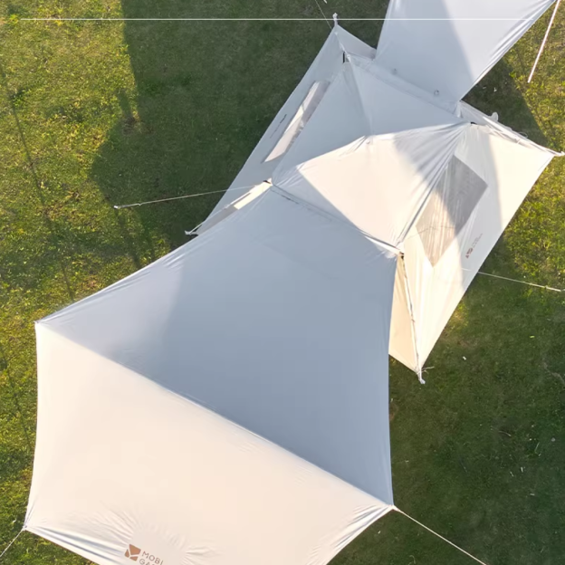 Mobi Garden (Black Coated) Zero Automatic Tent 155 with Tarp 2-3 Persons tent