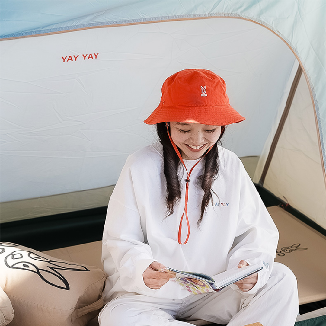 DOD Usagi Logo Bucket Hat - Red