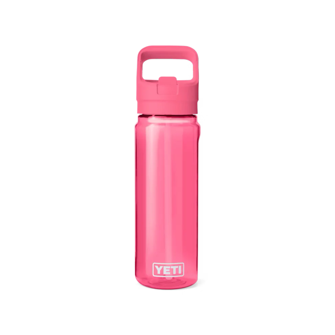 YETI Yonder 25 oz (750ml) Water Bottle with Color-Matched Yonder Straw Cap - Tropical Pink