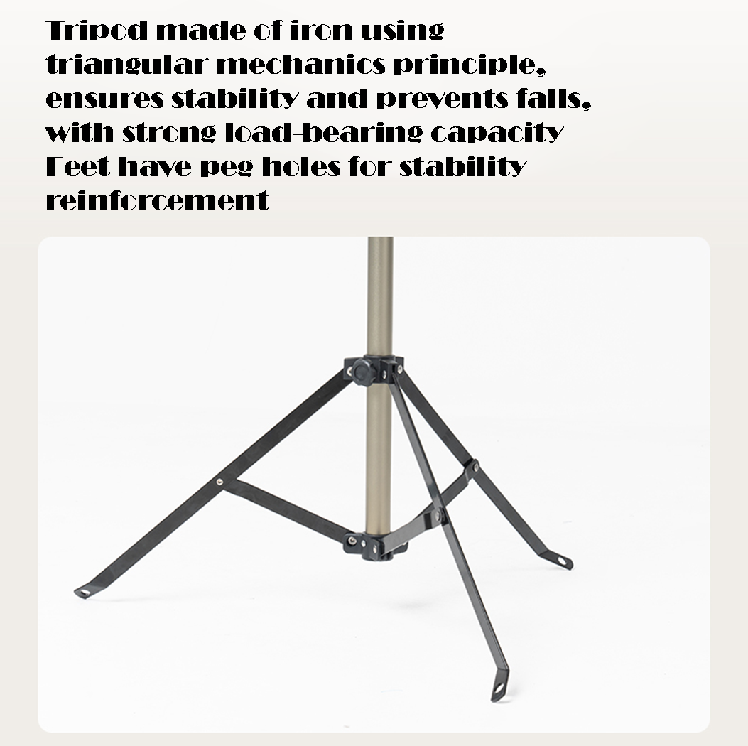 Mobi Garden Feng Xue Aluminum Retractable Light Stand-Goritta Works Sdn. Bhd. 202501017603 (1619017-X)