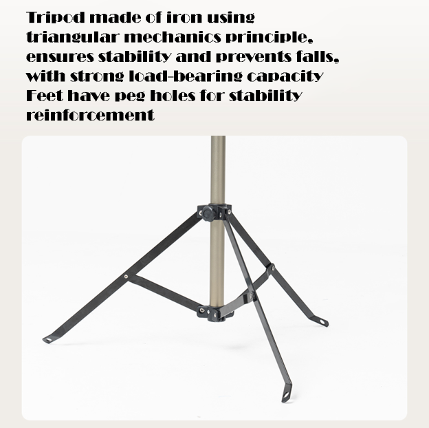 Mobi Garden Feng Xue Aluminum Retractable Light Stand-Goritta Works Sdn. Bhd. 202501017603 (1619017-X)