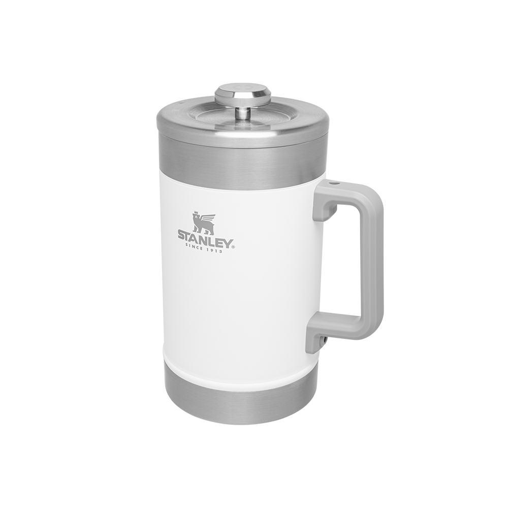 Stanley Classic Vacuum French Press 48OZ Polar White-Goritta Works Sdn. Bhd. 202501017603 (1619017-X)