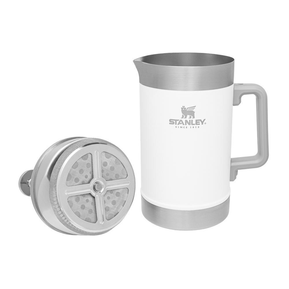 Stanley Classic Vacuum French Press 48OZ Polar White-Goritta Works Sdn. Bhd. 202501017603 (1619017-X)