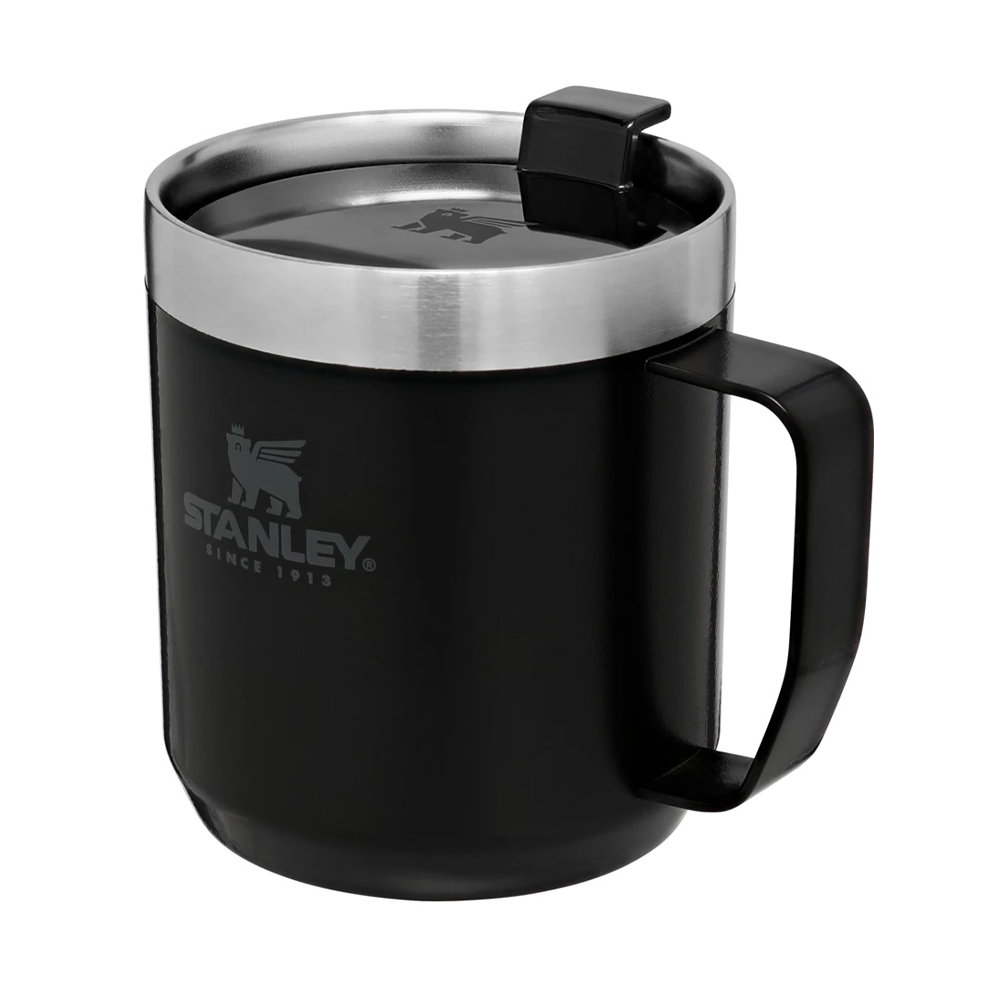 Stanley Classic Vacuum Camp Mug 12oz - Matte Black-Goritta Works Sdn. Bhd. 202501017603 (1619017-X)