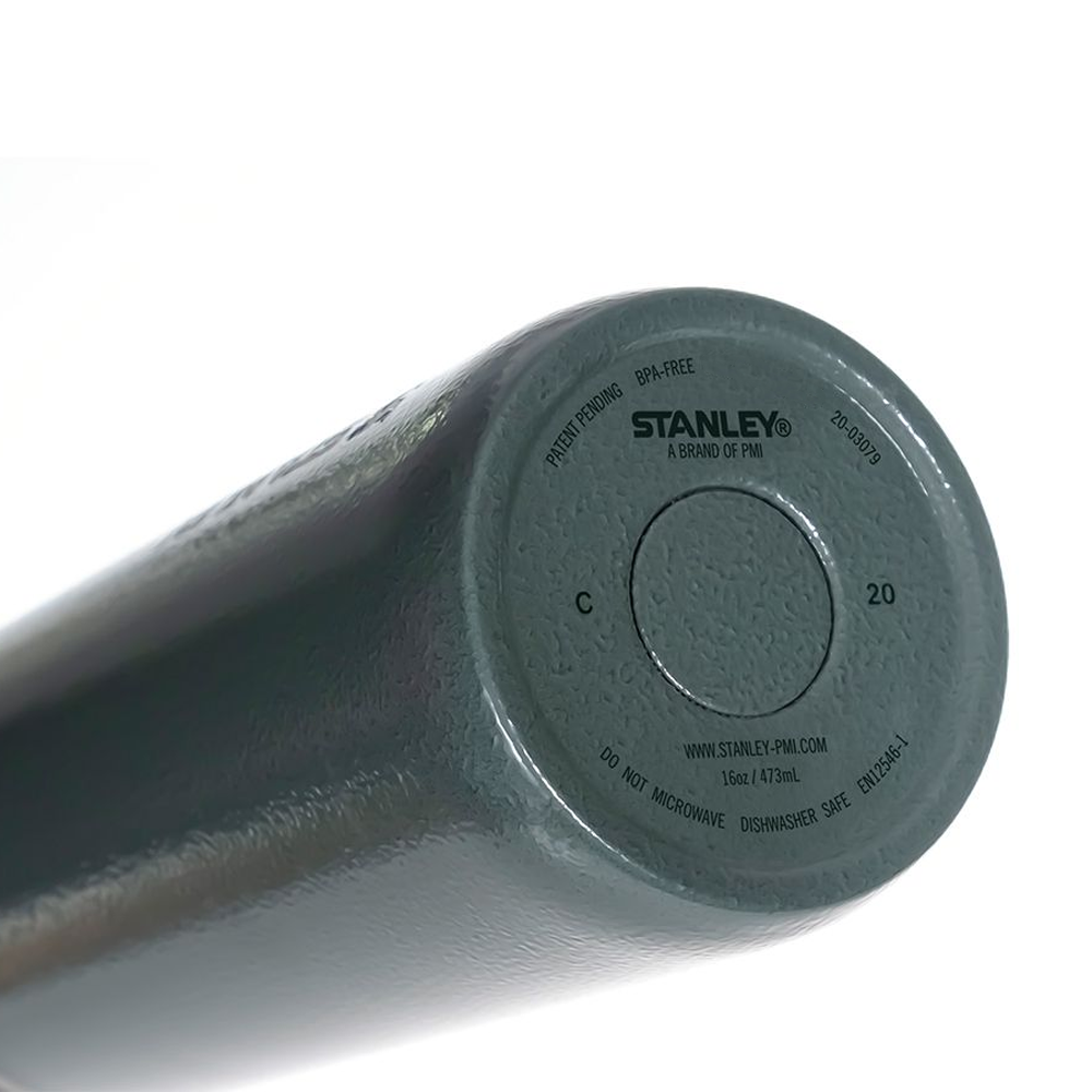 Stanley Go Slim Bottle 16oz - Hammertone Green-Goritta Works Sdn. Bhd. 202501017603 (1619017-X)