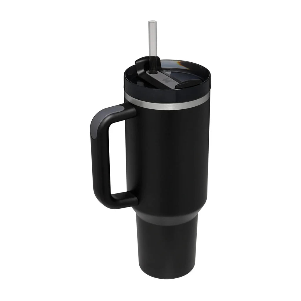 Stanley Quencher H2.0 FlowState Vacuum Insulated Tumbler with Lid 40oz - Black 2.0-Goritta Works Sdn. Bhd. 202501017603 (1619017-X)