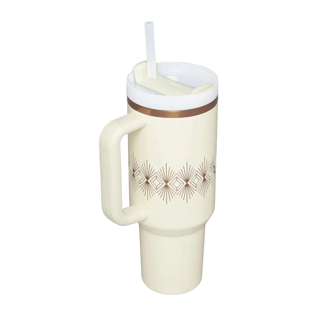 Stanley Quencher H2.0 FlowState Tumbler with Lid 40oz - Cream Gloss [Limited Edition]-Goritta Works Sdn. Bhd. 202501017603 (1619017-X)