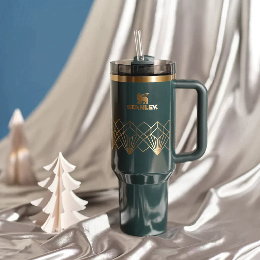 Stanley Quencher H2.0 FlowState Tumbler with Lid 40oz - Cream Gloss [Limited Edition]-Goritta Works Sdn. Bhd. 202501017603 (1619017-X)