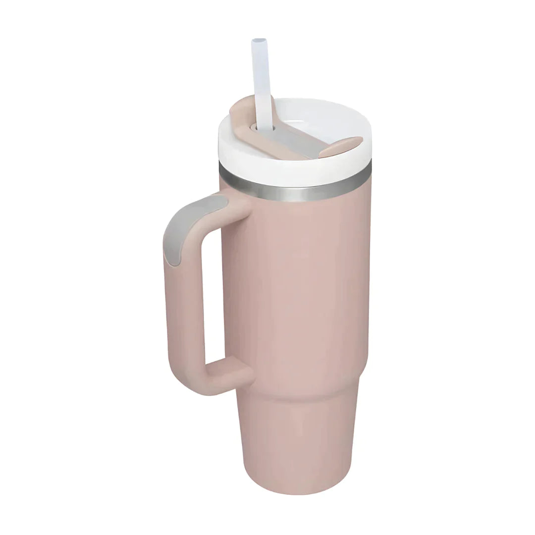 Stanley Quencher H2.0 FlowState Vacuum Insulated Tumbler with Lid 30oz - Pink Dusk-Goritta Works Sdn. Bhd. 202501017603 (1619017-X)