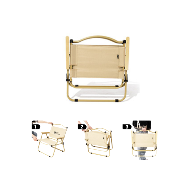 Mobi Garden SC Iron Low Chair - Sand