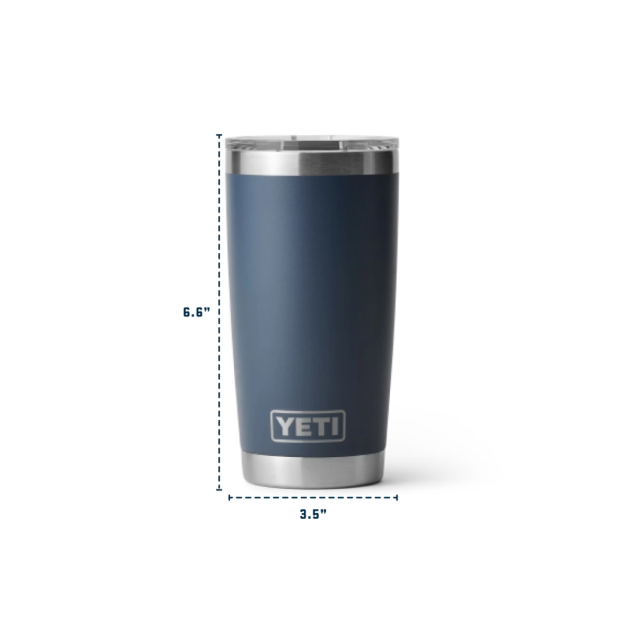 YETI Rambler 20 oz Tumbler With Magslider™ Lid - Stainless