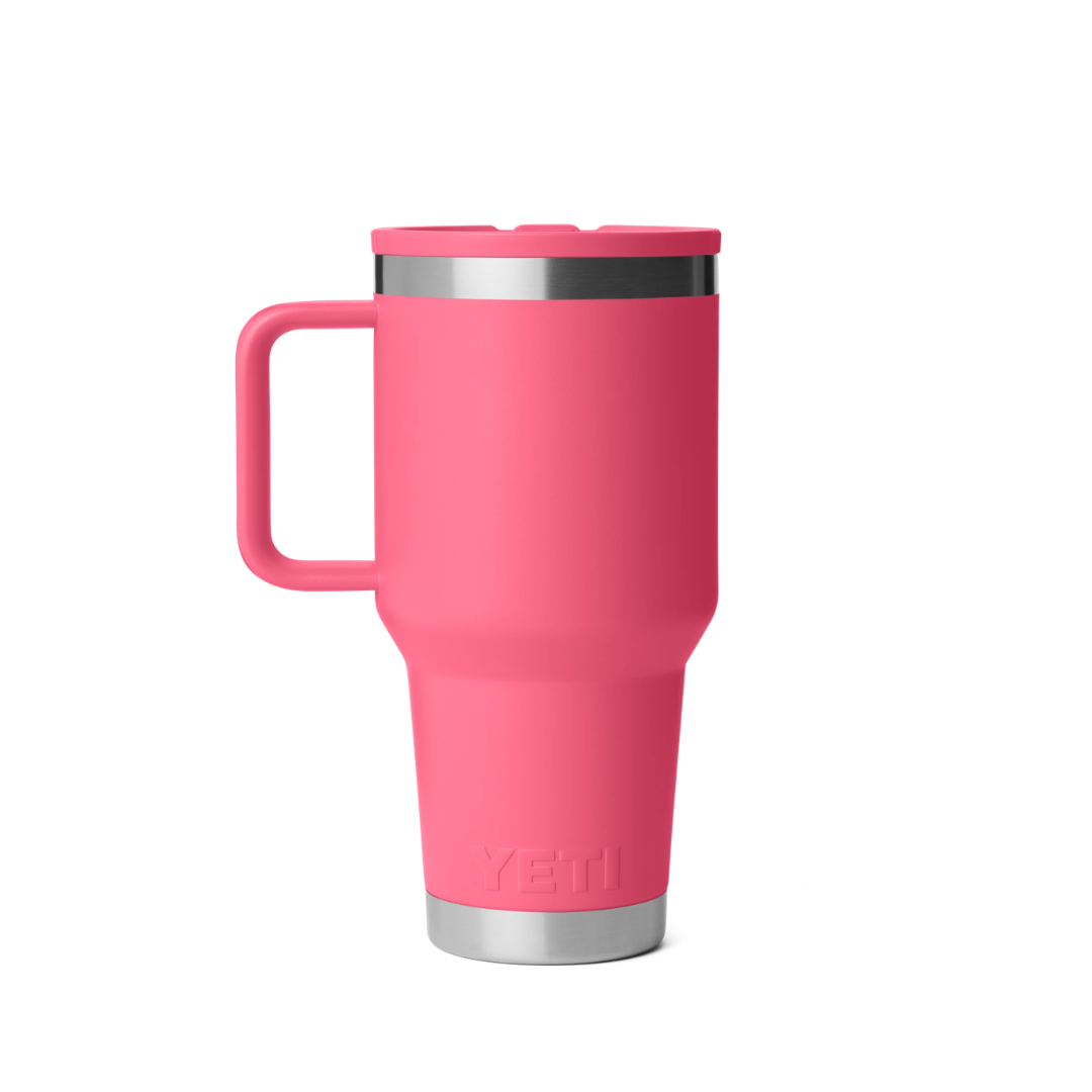 YETI Rambler 30 OZ Travel Straw Mug With Color-Matched Straw Lid - Tropical Pink