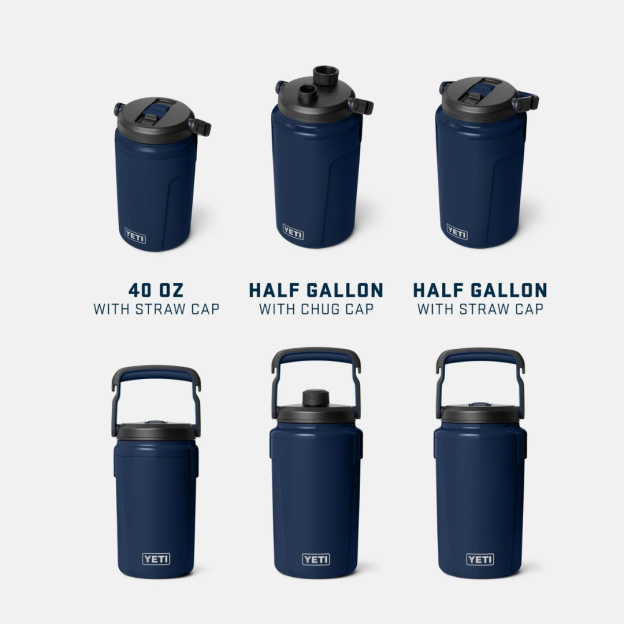 YETI Silo™ Half Gallon Jug with MagSlider™ Straw Cap - Royal Blue