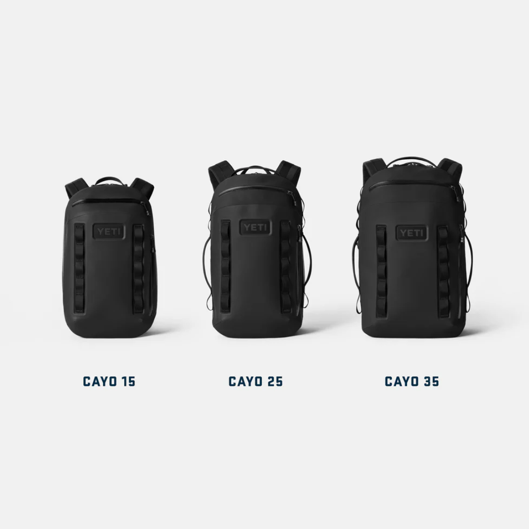 YETI Cayo™ 25L All-Weather Backpack - Black