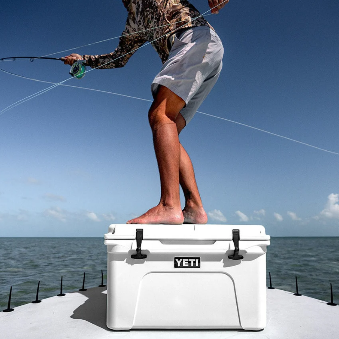 YETI Tundra 45 Hard Cooler - Rescue Red