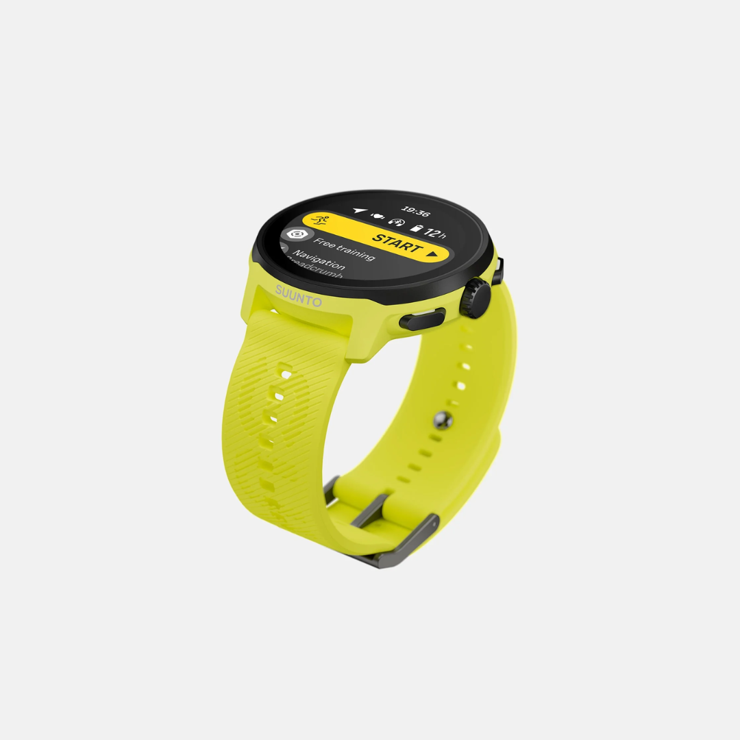 SUUNTO Run - Lime with Silicone Strap