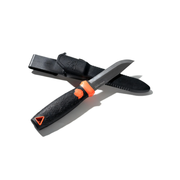 OneTigris Trail Forge Camping Knife with case - Black
