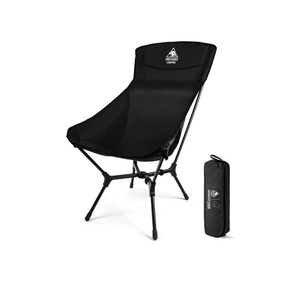 OneTigris Oasisflex High Back Camping Chair - Coyote Brown