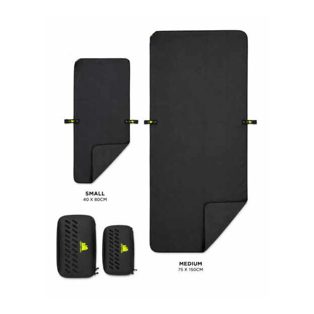 Goritta Works EVA Microfiber Towel - Black