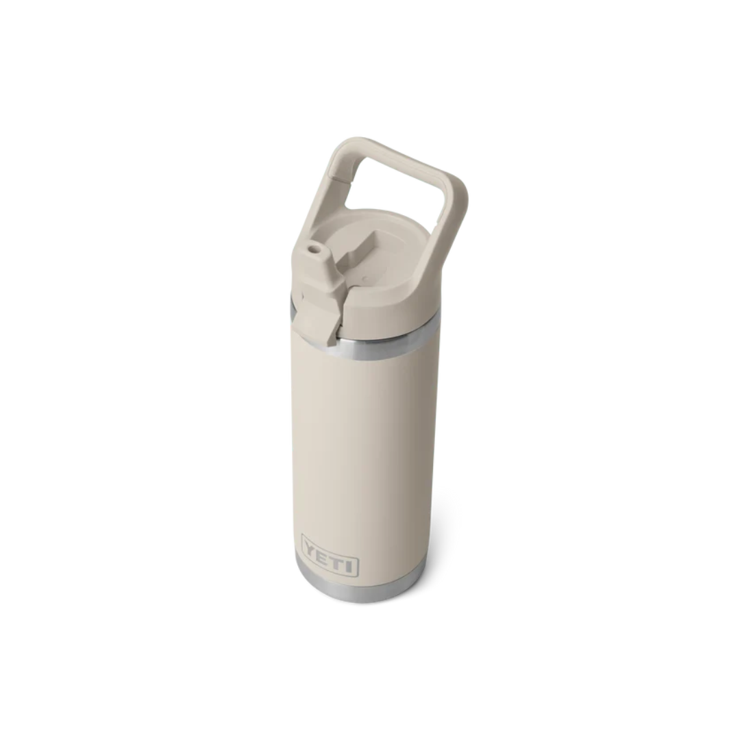 YETI Rambler 18 oz Water Bottle with Color-Matched Straw Cap- Cape Taupe