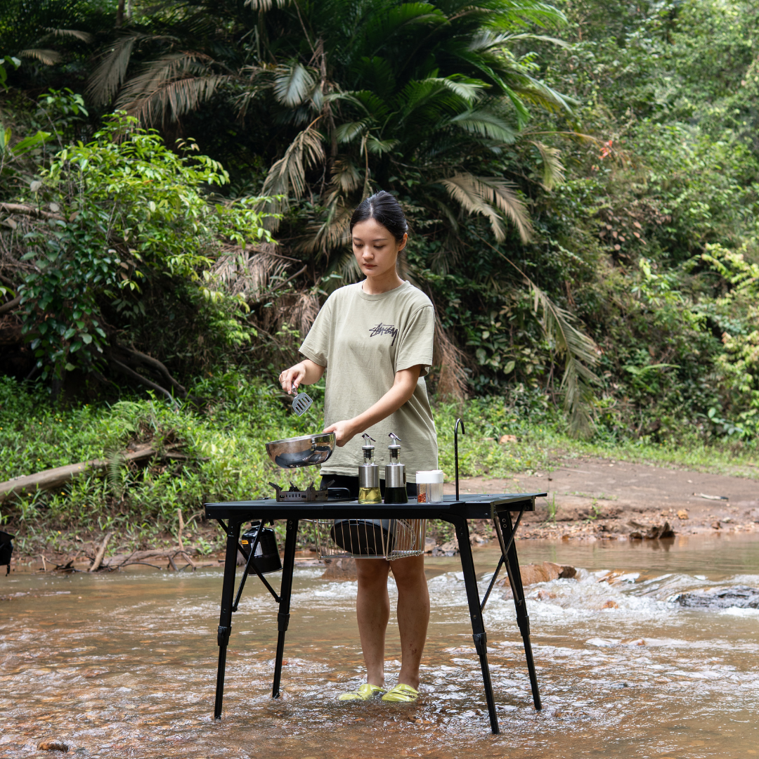 Goritta Works IGT (3Unit) Camping Table Modular Expandable Foldable