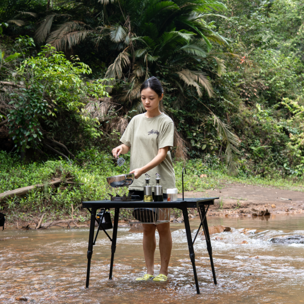 Goritta Works IGT (3Unit) Camping Table Modular Expandable Foldable
