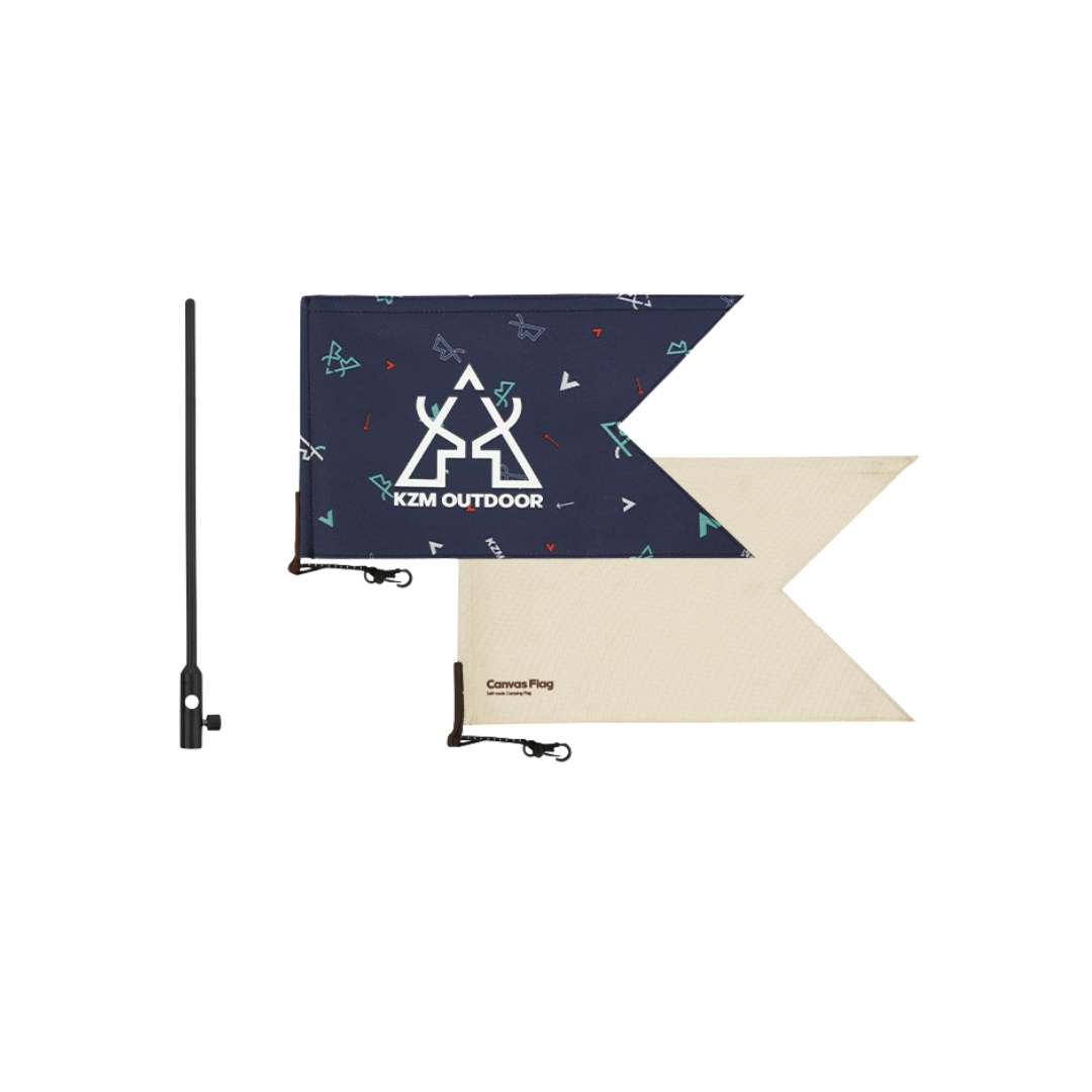 KZM Tarp Flag 2P Set