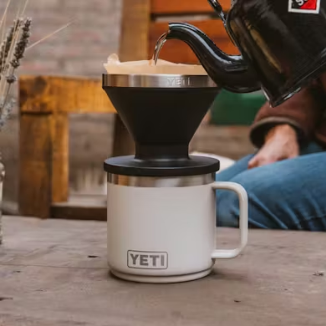 YETI Rambler 14 oz Stackable Mug with DuraSip™ Ceramic Lining - Black