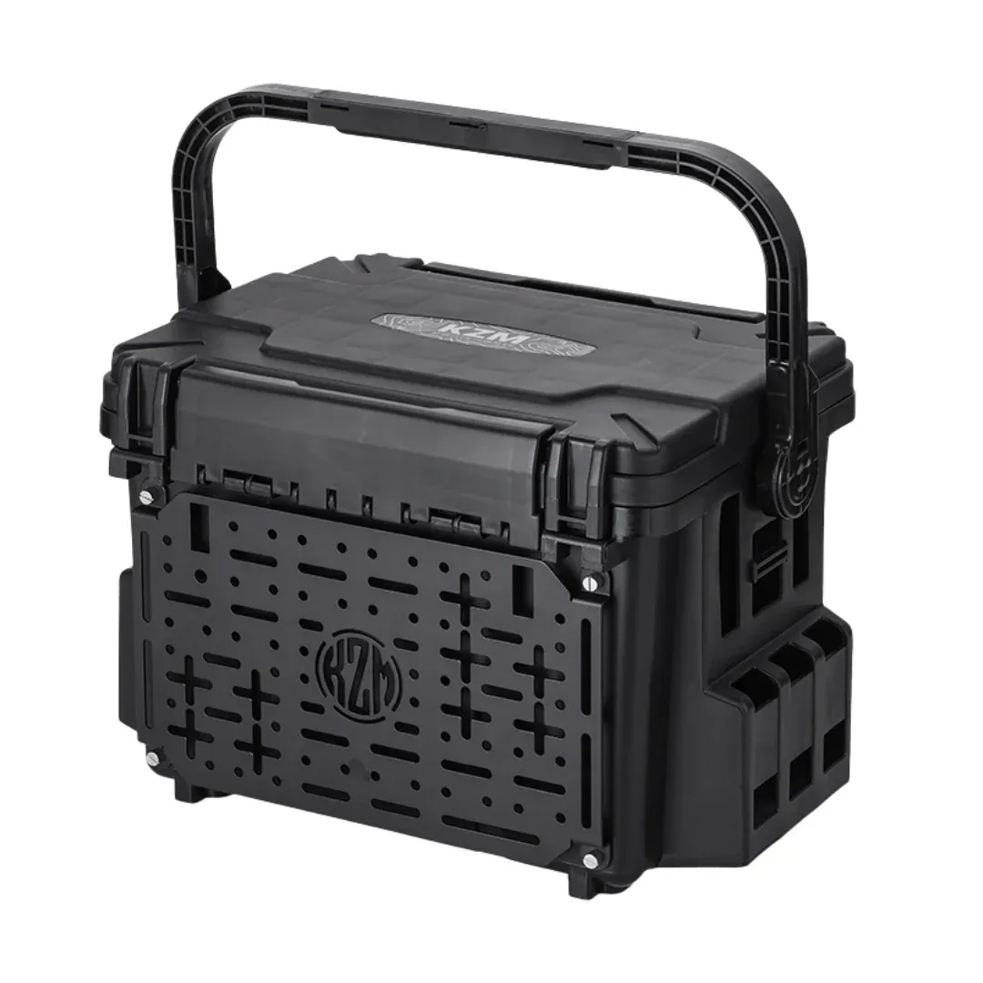 KZM Stack Hard Case Storage Box 7000 - Black