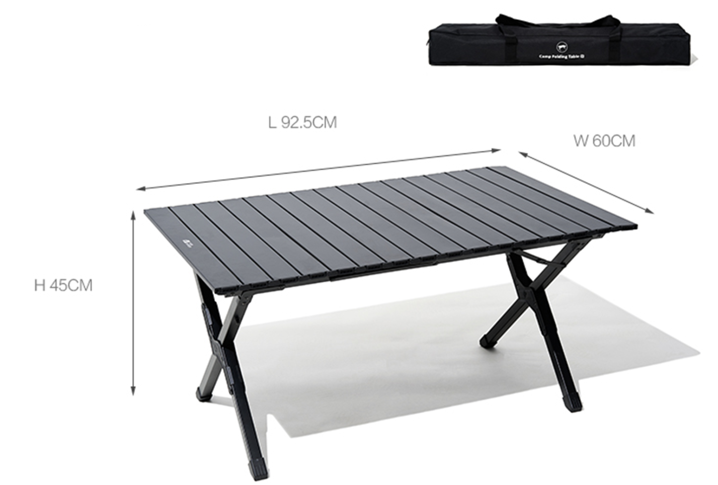 Mobi Garden Shan Jian Aluminum Table M - Black