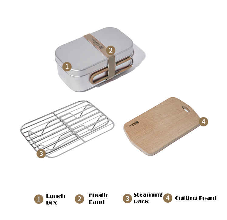 Mobi Garden JY 0.8L Lunch Box Set