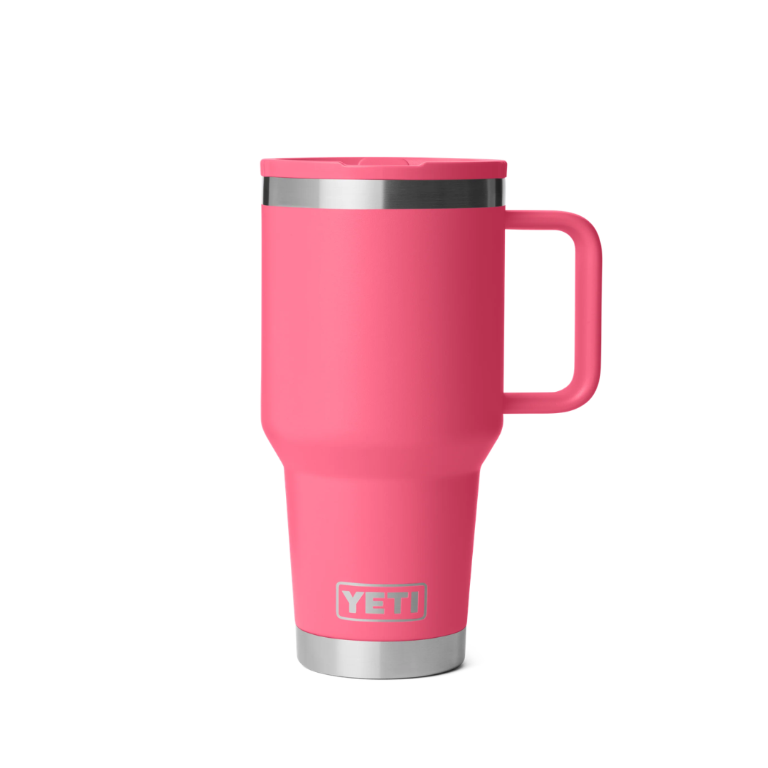 YETI Rambler 30 OZ Travel Straw Mug With Color-Matched Straw Lid - Tropical Pink