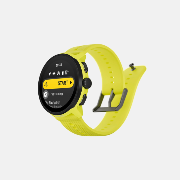 SUUNTO Run - Lime with Silicone Strap